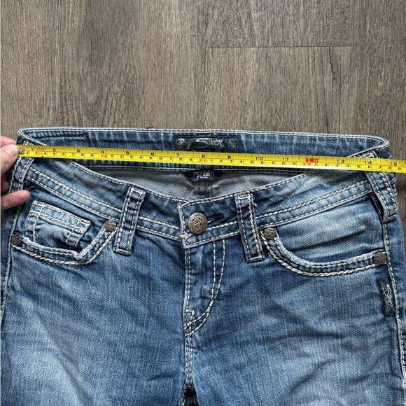 Silver Jeans Women's Classic Blue Boot Cut Jeans - Picture 3 of 6